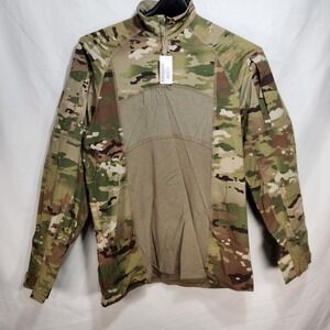 Nnee USGI Army Combat Shirt Large Scorpion OCP W2 1/4 Zipper Flame Resistant ACS